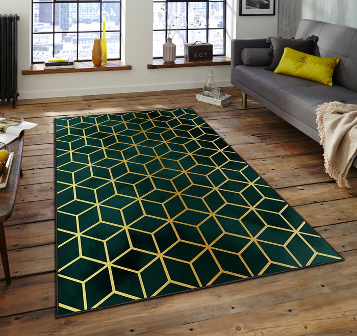 Conceptum Asr Crpt-98 Alfombra de Terciopelo Multicolor 120 x 180 cm Conceptum Asr Crpt-98 Alfombra de Terciopelo Multicolor 120 x 180 cm